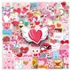 thumbnail image 1 of Pegatinas de amor romántico para el día de San Valentín, 100 unidades, 1 of 2