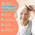 thumbnail image 6 of Pharma-C Fragrance & Dye Free Foaming Rinse Free Shampoo & Body Wash [6 pack] Hospital Tested. No-Rinse Formula, 6 of 7