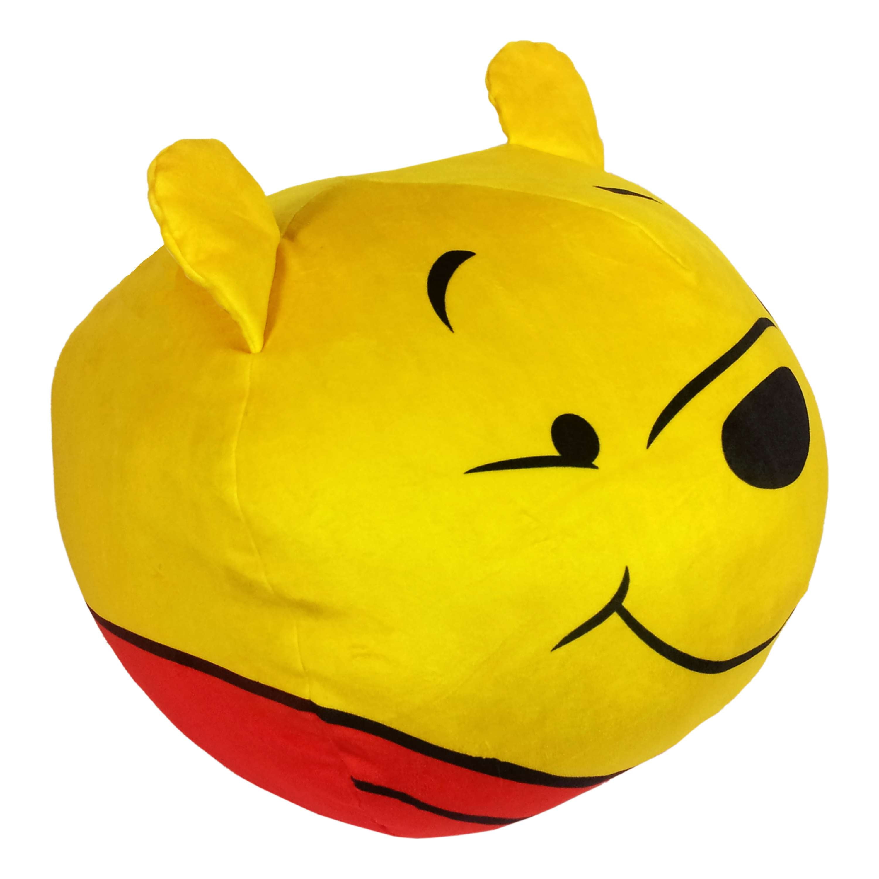 Winnie the Pooh Disney Kids Round Travel Cloud Pillow