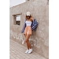 thumbnail image 6 of Pinspark Comfy Shorts for Women Lounge Casual Short Soft Workout Sports Wear Elastic High Waisted Cargo Pockets, 6 of 6