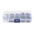 thumbnail image 4 of 110 Pcs Yeux de Poupée Ronds Noirs Multi-Tailles Résine Durable Robuste Jouet Yeux-SHUNJING, 4 of 4