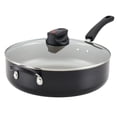 thumbnail image 1 of Sartén Farberware Smart Control de 6 litros con tapa negra, 1 of 7