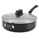 thumbnail image 1 of Sartén Farberware Smart Control de 6 litros con tapa negra, 1 of 7