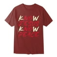 thumbnail image 4 of LUOGENLI T-shirts pour Homme pour Hommes T-Shirt Imprimé de Mode pour Homme T-shirts pour Hommes T-shirts Graphiques T-shirts de Pêche T-shirts de la Saint-Patrick pour Homme T-Shirt Graphique Saint-Patrick Rouge TG, 4 of 5