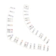 thumbnail image 1 of Etiqueta Engomada De La Nota Del Piano, Diseño , Transparente, Universal, 61 Teclas, Etiqueta Del Teclado Del Piano, Silicona Que Promueve El Aprendizaje Para La Música, 1 of 7