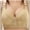 Beige, variant on ICHUANYI Women's Thin And Seamless Large Chest Breathable And Comfortable Bras Clearance