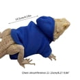 thumbnail image 4 of TRINGKY Bearded Dragon Sweater Jackets Warm Coat Hoodies Soft Touching Skin Protection for Reptiles Geckos Amphibians Apparel, 4 of 11