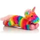 thumbnail image 1 of Peluche HollyHome, unicornio de peluche, arcoíris, 40 cm, para niñas, 1 of 9