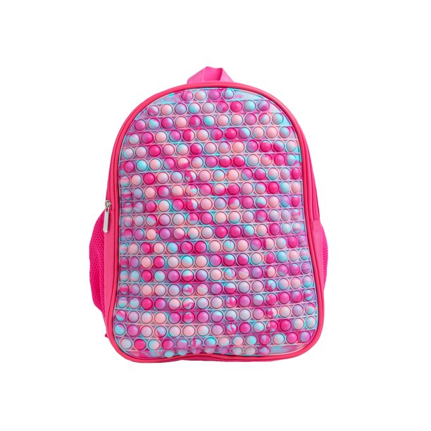 Pop Backpack,Fidget PopOnIt Backpack for Kids Girls Boys,Silicone Waterproof School Book Bags