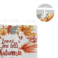 thumbnail image 5 of Yayeee Shower Curtain with Hooks 72"x72" Waterproof Fabric Bathroom Hanging Decor, Leaves Pattern, 5 of 5