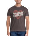 thumbnail image 3 of Mayday Parade Men'S Heart T-Shirt Black Men'S Basic Short Sleeve T-Shirt Coffee 4x-Large, 3 of 5