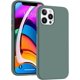 thumbnail image 1 of Compatible with iPhone 12 Pro Max Case 6.7 inch(2020),Liquid Silicone Gel Rubber Full Body Protection Cover Shockproof Durable Drop Proof Shell-Pine G, 1 of 4
