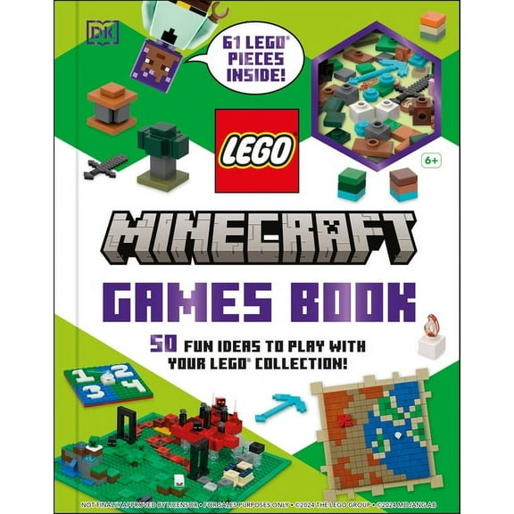 Lego Minecraft Games Book: 50 Fun Ideas to Play with Your Lego Collection! (Paperback)