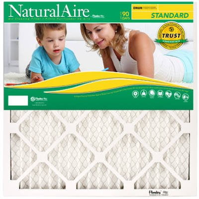 Filtro de aire HVAC Flanders MERV8 46 x 51 x 3 cm con revestimiento de arcilla