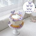 thumbnail image 3 of Airle 18 Pcs/ensemble Papillons pour Gâteaux Image Réaliste Vive Qualité Alimentaire Réutilisable Papier Décoratif Festif Simulation Papillon Décoration de Gâteaux Artisanat de Mariage, 3 of 8
