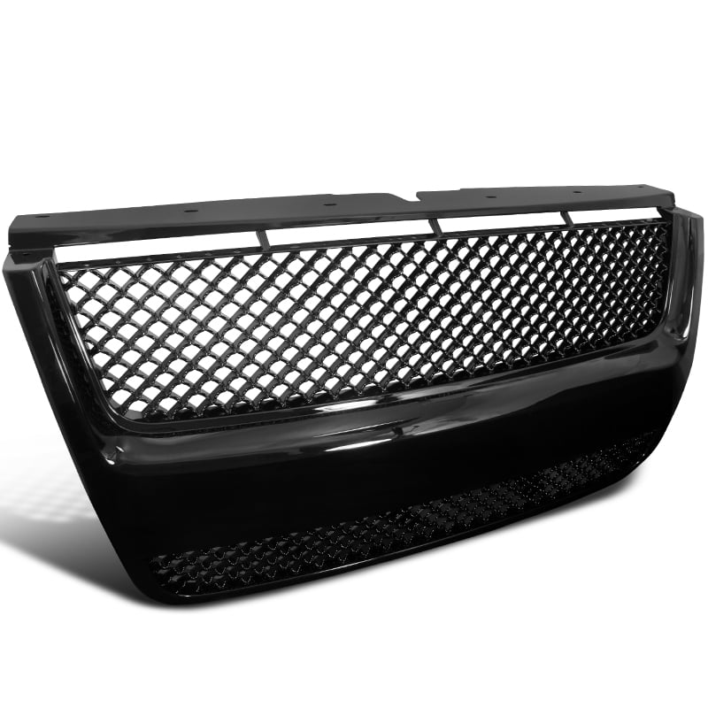 Fit 07-10 Ford Explorer Sport Trac Glossy Blk Mesh Front Bumper Grill Grille ABS Fit 07-10 Ford Explorer Sport Trac Glossy Blk Mesh Front Bumper Grill Grille ABS