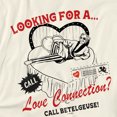 thumbnail image 3 of Beetlejuice Beetlejuice Love Beetlejuice Women's Graphic T-Shirt Rolled Sleeve Tee, 3 of 4