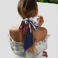 thumbnail image 5 of Gaeub Mallard Duck With American Flag Printed Silk Feeling Scarf ， Satin Head Scarf for Women,Silk Neck Scarf,Scarves,ashion Silky Satin Headscarf Wrap, Neck Scarves For Handbag Accessories, 5 of 6
