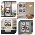 thumbnail image 7 of Sports Football, Minimalist Painted Art Window Privacy Film, Static Cling UV Sun Blocking Heat Control Window Tint Day and Night, Non-Adhesive Reusable One Way Windows Privacy Cover 17.7''x78.7'', 7 of 7
