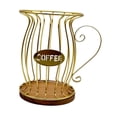 thumbnail image 2 of Elodie Coffee Filter Holder Basket Coffee Bar Accessories Case for Home Bar Kitchen Gold, 2 of 8