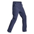 thumbnail image 7 of Lmueinov Men's Waterproof Pants Multi Pocket Outdoor Work Cargo Pants Relaxed Fit Straight Leg Solid Color Trousers for Fishing Golf Work Hiking S-3XL, 7 of 7