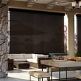 thumbnail image 6 of Vicllax Outdoor Patio Crank Sun Blocking Roller Shade Modern Style, Aluminum Casing, Fabric, 7'Wx8'H, 6 of 12