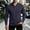 Navy, variant on Rvasteizo Mens Collared Shirts Solid Casual Long Sleeve Collared Button Up Pocket Top for Fall Winter Daily XL