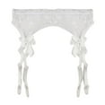 thumbnail image 1 of Liguero para Mujer Banda de Cintura Baja de Encaje Liguero Cinturón Ropa de Club Accesorio de Pierna Blanco Baoblaze Liguero de encaje para mujer, 1 of 8