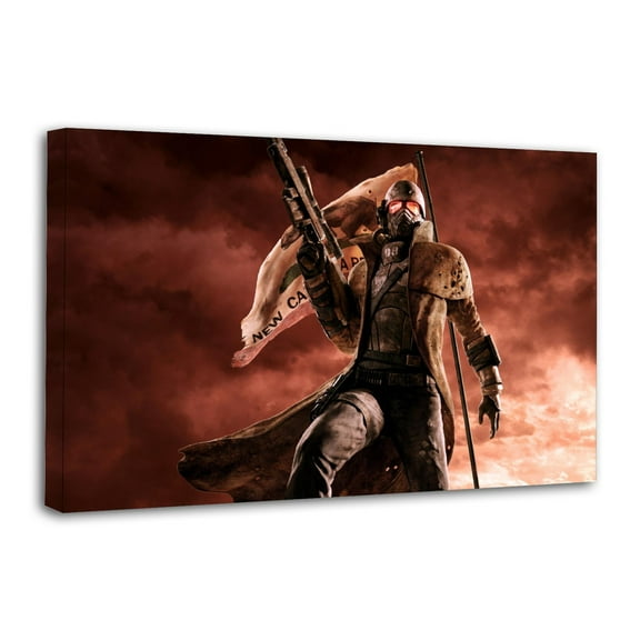 Fallout New Vegas Poster Decorative Painting Canvas Wall Art Living Room Posters Bedroom Painting 12x18inch(30x45cm)