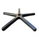 thumbnail image 5 of La base de la silla de oficina reemplaza el buen rendimiento de la aleación de aluminio de 70 cm para la computadora Negro Sharpla Reemplazos de base, 5 of 8