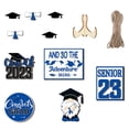 thumbnail image 2 of Juego De Bandejas Escalonadas Para Graduación Clase De 2025 Decoraciones Para La Mesa Gorra Y Toga Diploma Letrero De Madera Para Bandeja Escalonada Y Así Comienza La Aventura Regalos De Graduación, 2 of 7
