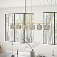 thumbnail image 4 of Aiwen Stylish 6 Lights Crystal Cylinder Pendant Light Modern Home Ambient Ceiling Lamp, 4 of 10