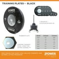 thumbnail image 3 of Power Systems 35 lb Training Bumper Plate, Weight Plate with Reinforced Inner Stainless Steel Disc, 3 of 6
