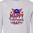 thumbnail image 4 of Inktastic Happy Veterans Day Long Sleeve Youth T-Shirt, 4 of 5
