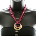 thumbnail image 5 of Erica Lyons Necklace-Earring-Set Gold-Tone/Pink, 5 of 5