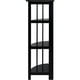 thumbnail image 5 of Librería Casual Home de 4 niveles, esquina, plegable, negra, 5 of 9
