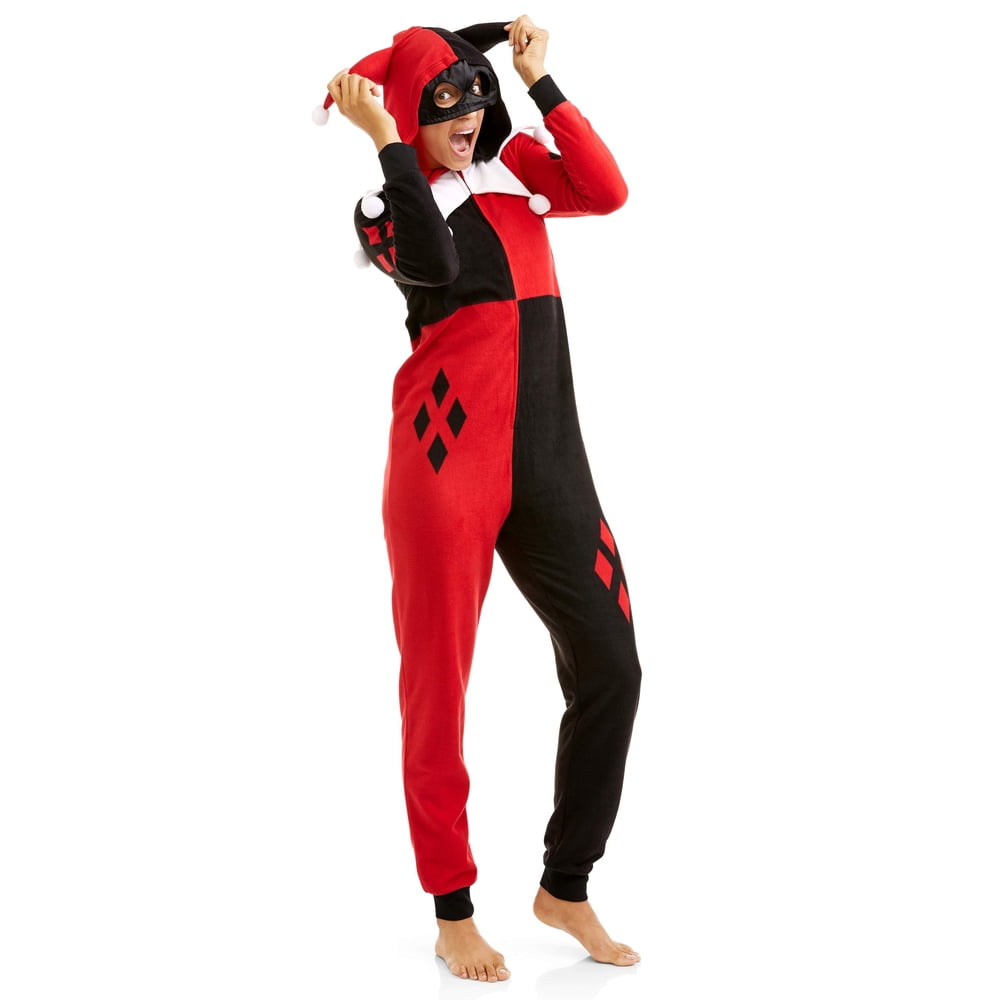 Licensed Harley Quinn Women's and Women's Plus Sleepwear Adult
