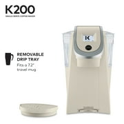 Keurig K200 Single-Serve K-Cup Pod Coffee Maker, Sandy Pearl