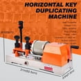 thumbnail image 3 of EAYSG Key Duplicating Cutter Cutting Machine, Manual & Electric Key Cutting Making Machine, 110V, 3 of 7