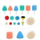 thumbnail image 2 of 16 pcs Pulishing Pad para almohadillas de esponja de búpeo de automóviles Kit Sponge Auto Dulishing Wheel, 2 of 5