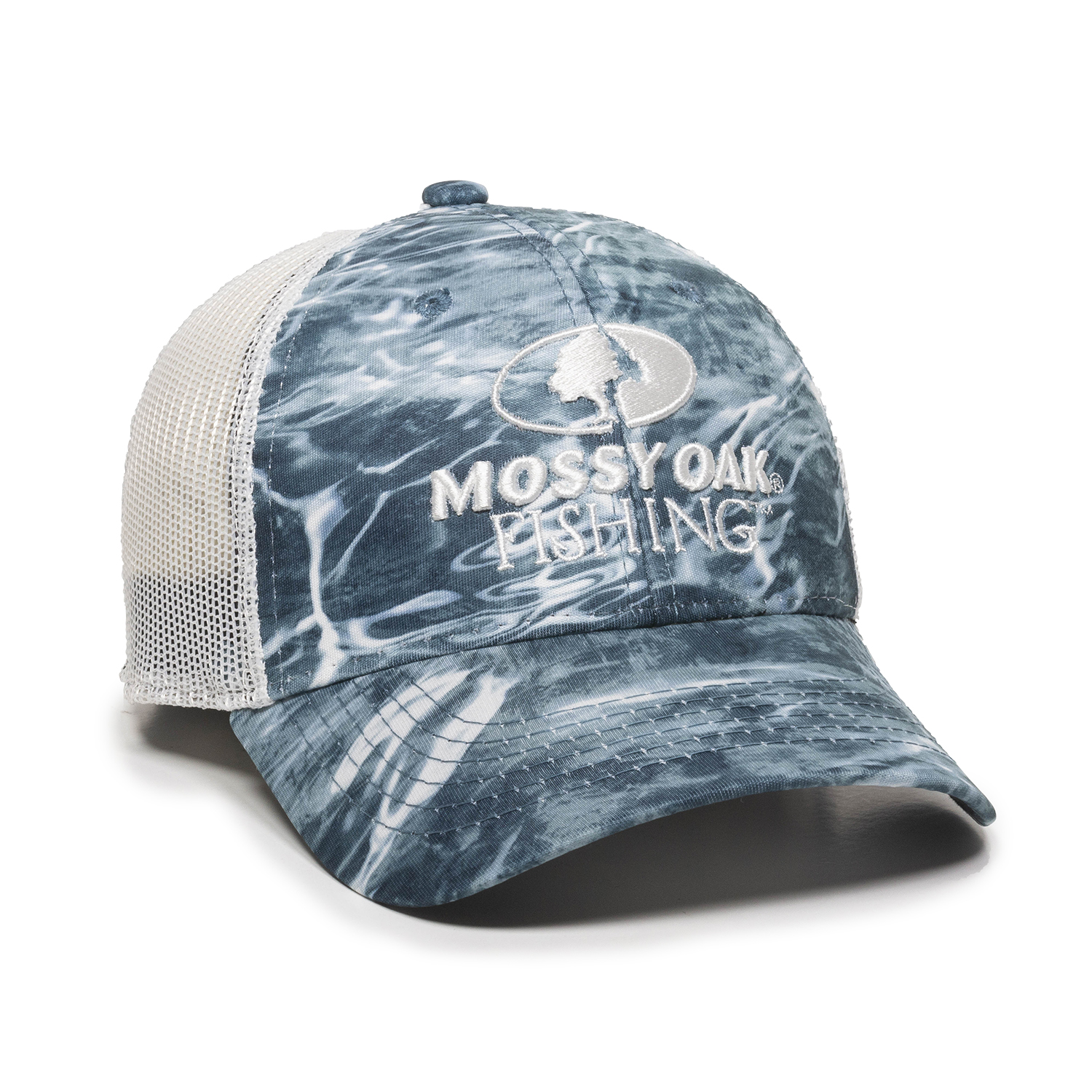 Mossy Oak Mossy Oaks Men's Fishing Cap with Mesh Back