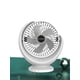 thumbnail image 4 of Muyoka Ventilador de escritorio Recargable Ventilador de mesa de velocidad ajustable con batería de 1200 mAh 240 ° Gran angular Ventilador de refrigeración portátil silencioso Circulador de aire para Muyoka Hogar, 4 of 6