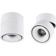 thumbnail image 2 of Foco de techo de 10W Foco empotrable LED, Ángulo del cuerpo de la lámpara ajustable, Luz de techo interior, 4000K Blanco natural, 10*10*10cm (Blanco+Blanco natural) esquí esquí Gafas de esquí, 2 of 5