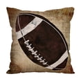 thumbnail image 2 of Nkmbld Soft Pillow Covers Sports Basketball Throw Pillowcases Set Linen Print Sofa Decorative Cushion Covers for Couch Bedroom Living Room Decor, 2 of 8