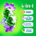 thumbnail image 3 of Gain Flings Laundry Detergent Soap Pacs, 4-in-1 Oxi Boost and Febreze, Moonlight Breeze Scent, 60 Count, 3 of 16