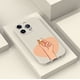 thumbnail image 4 of Destaca entre la multitud: funda plateada arcoíris de doble capa esmerilada con ilustración peculiar para iPhone 15 Pro Max 14 13 12 Pro 11, 4 of 4