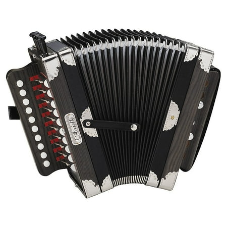 Hohner 3002B Ariette Folk/Cajun Accordion Black