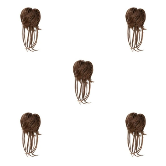 Guardoinrt Curly Hair Bun Any Occasion And Hair Type Made Of Materials Ponytail Extension 4/30 5Set