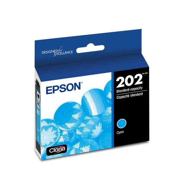 Cartucho de tinta Epson 202 Claria de capacidad estándar cian T202220-S