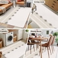 thumbnail image 6 of Khaki Linear 4'x6' Area Rugs Minimalist Boho Cream Beige Stripes Farmhouse Washable Area Rugs Non-Slip Indoor Floor Mats Carpet for Living Room Bedroom Dining Room, 6 of 9